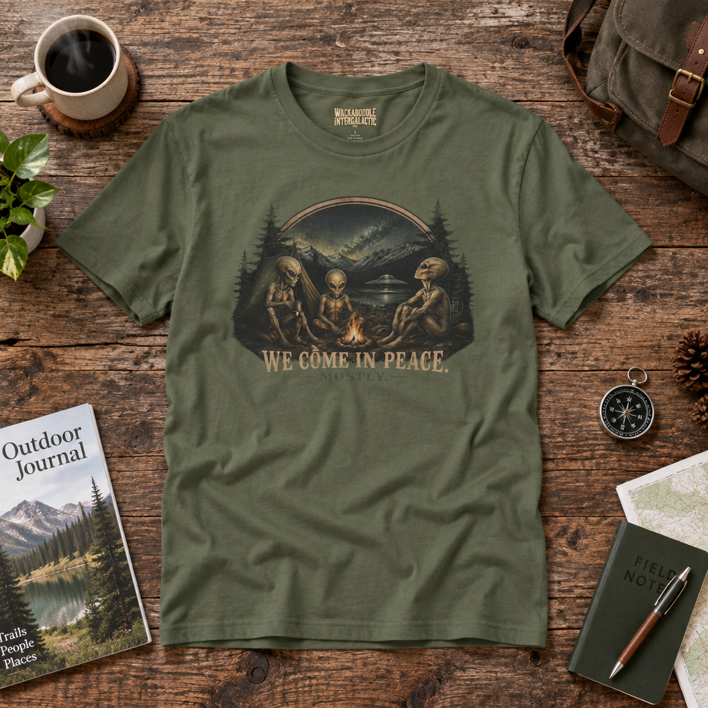 We Come in Peace Mostly T-Shirt