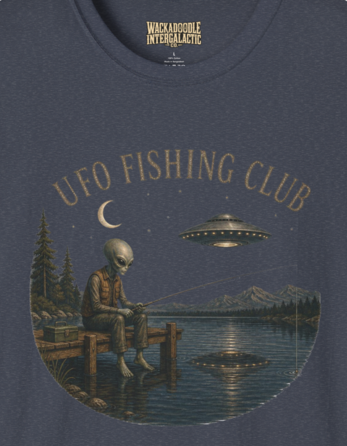 UFO Fishing Club T-Shirt