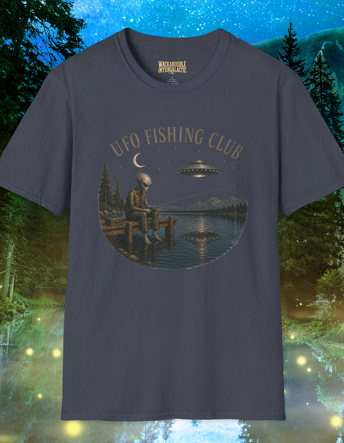 UFO Fishing Club T-Shirt