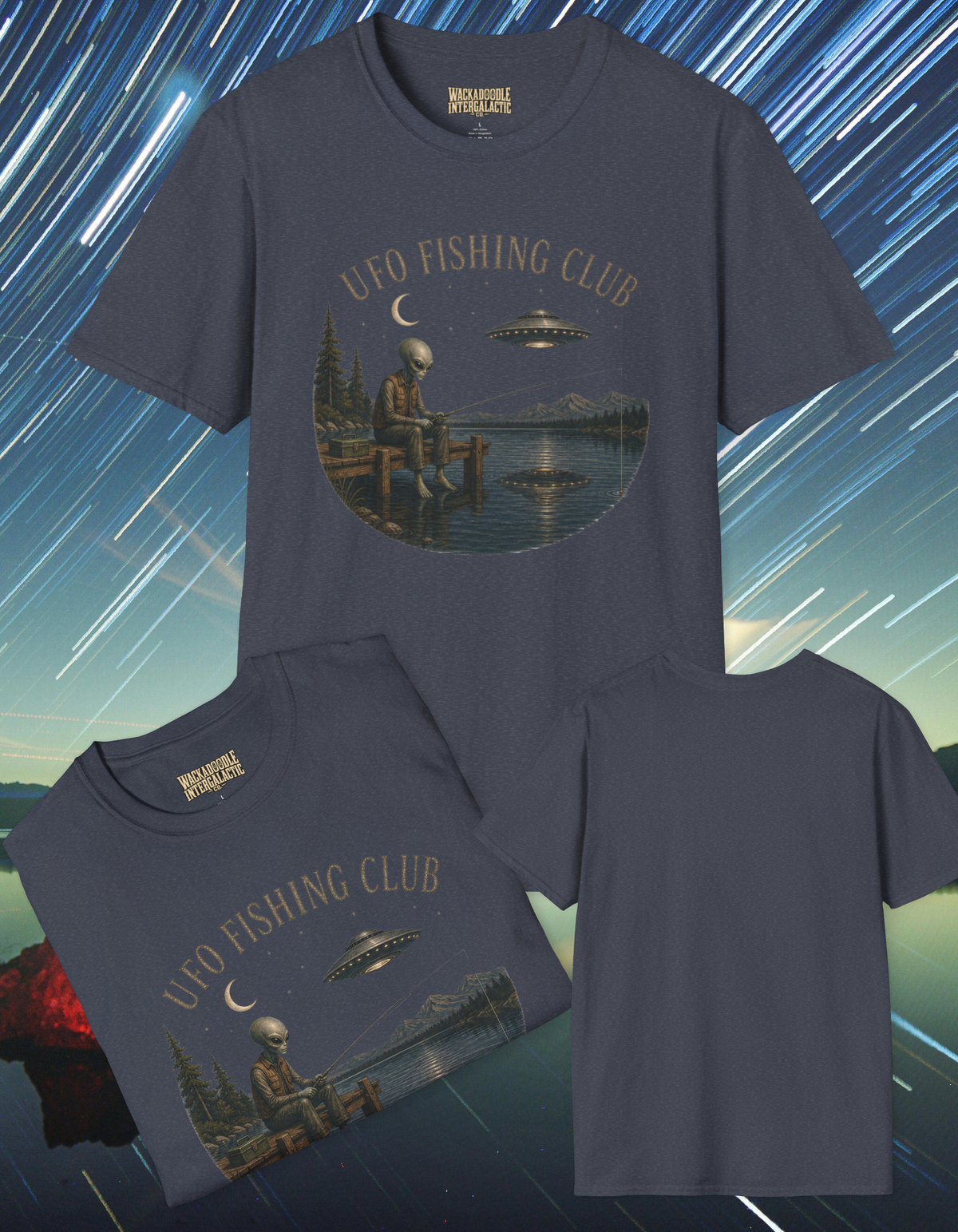 UFO Fishing Club T-Shirt