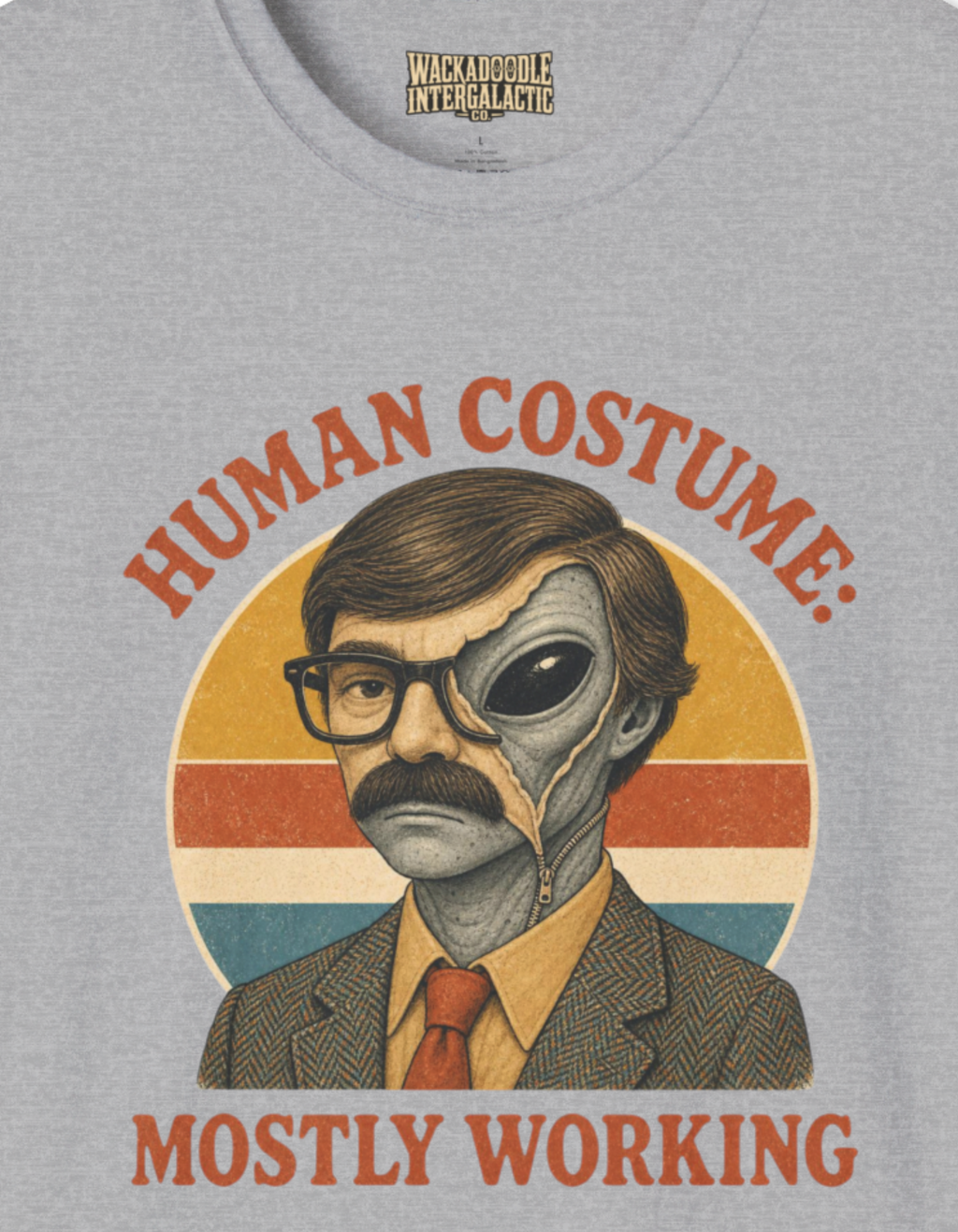 Human Costume Mostly Working T-Shirt