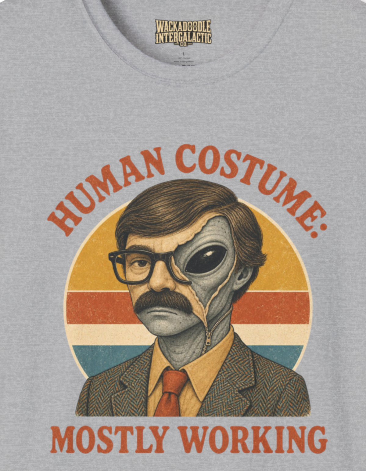 Human Costume Mostly Working T-Shirt
