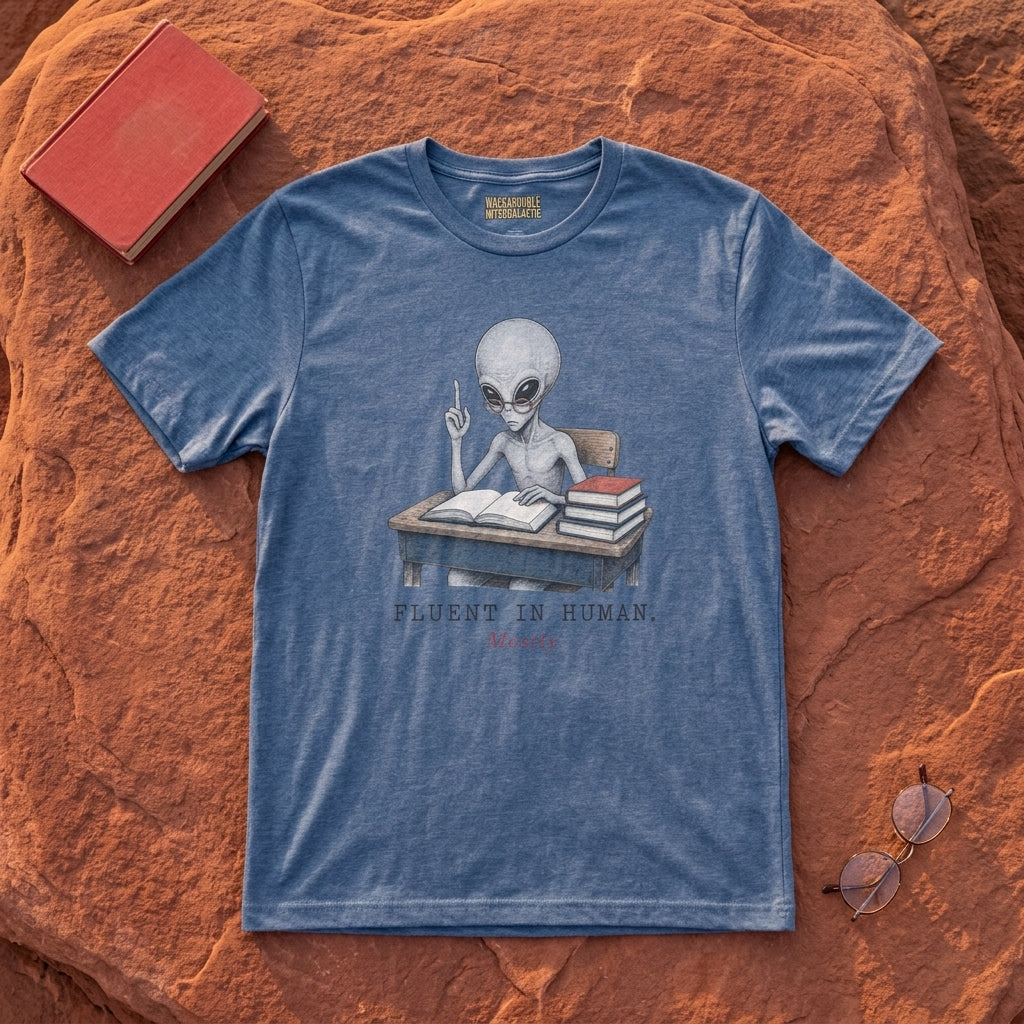 Fluent in Human Mostly T-Shirt