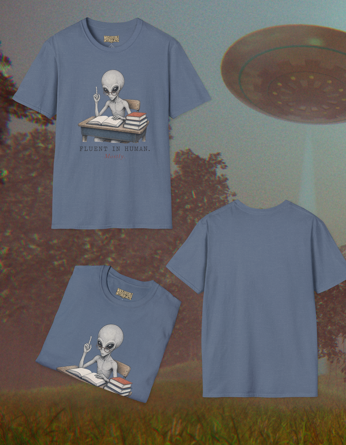 Fluent in Human Mostly T-Shirt