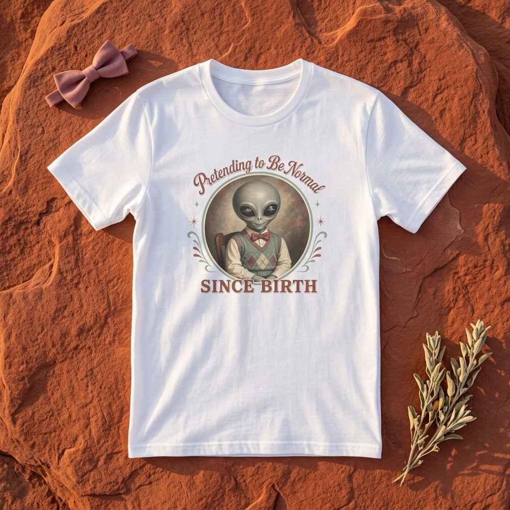 Pretending to Be Normal Since Birth T-Shirt