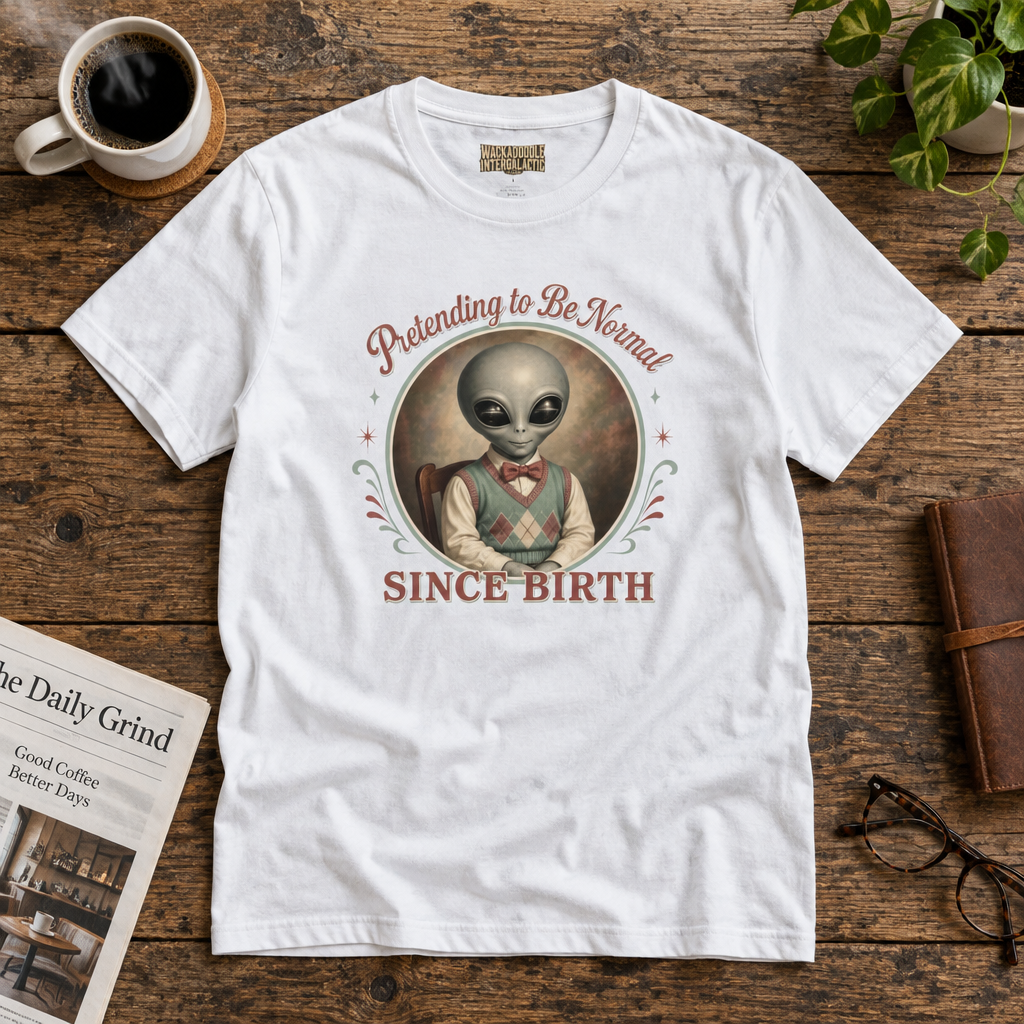 Pretending to Be Normal Since Birth T-Shirt