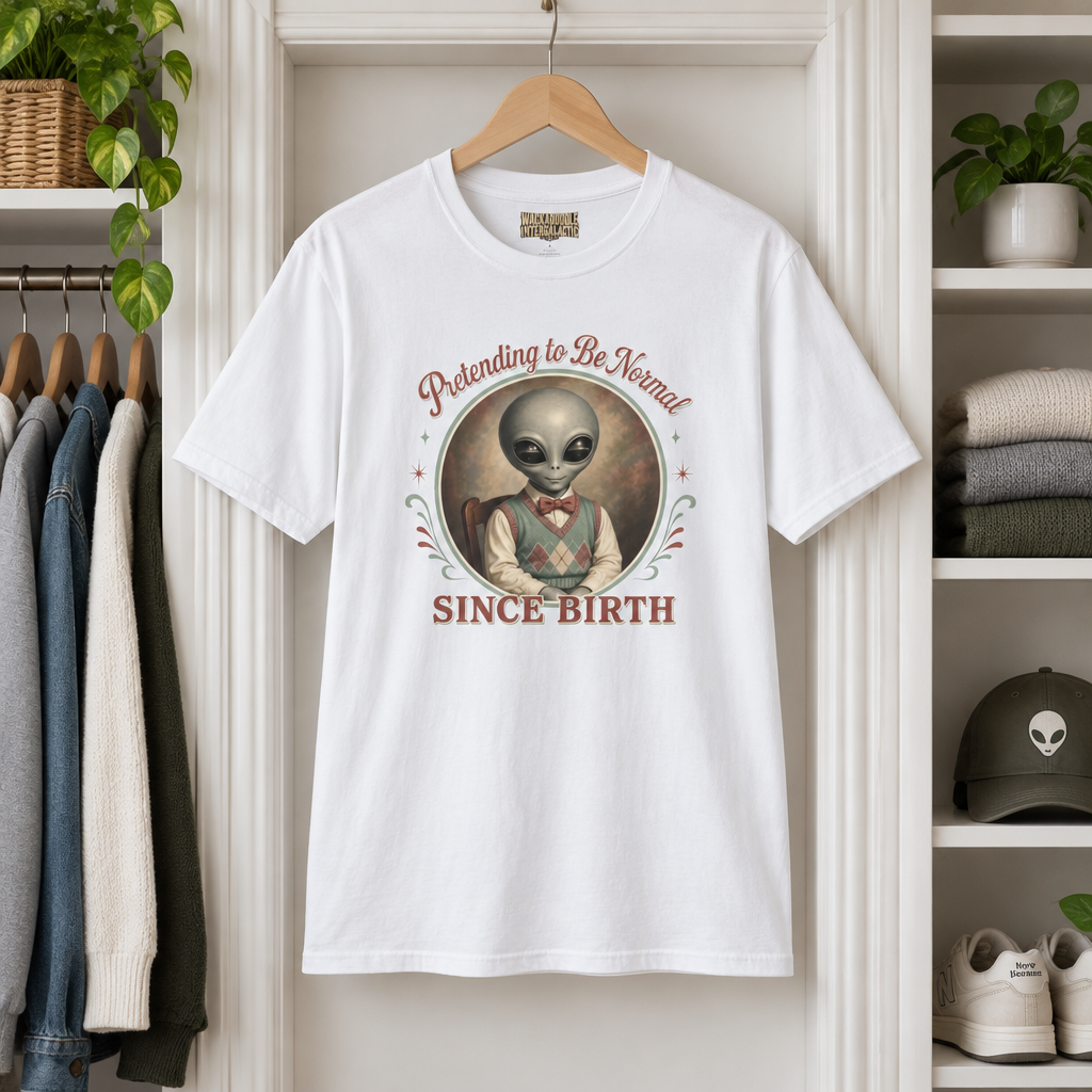 Pretending to Be Normal Since Birth T-Shirt
