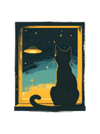 The Cat Knows Something T-Shirt