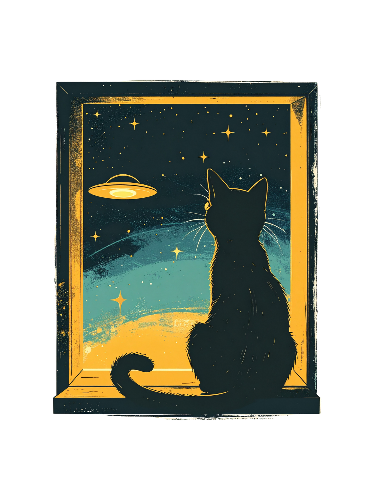 The Cat Knows Something T-Shirt