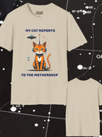 My Cat Reports to the Mothership T-Shirt