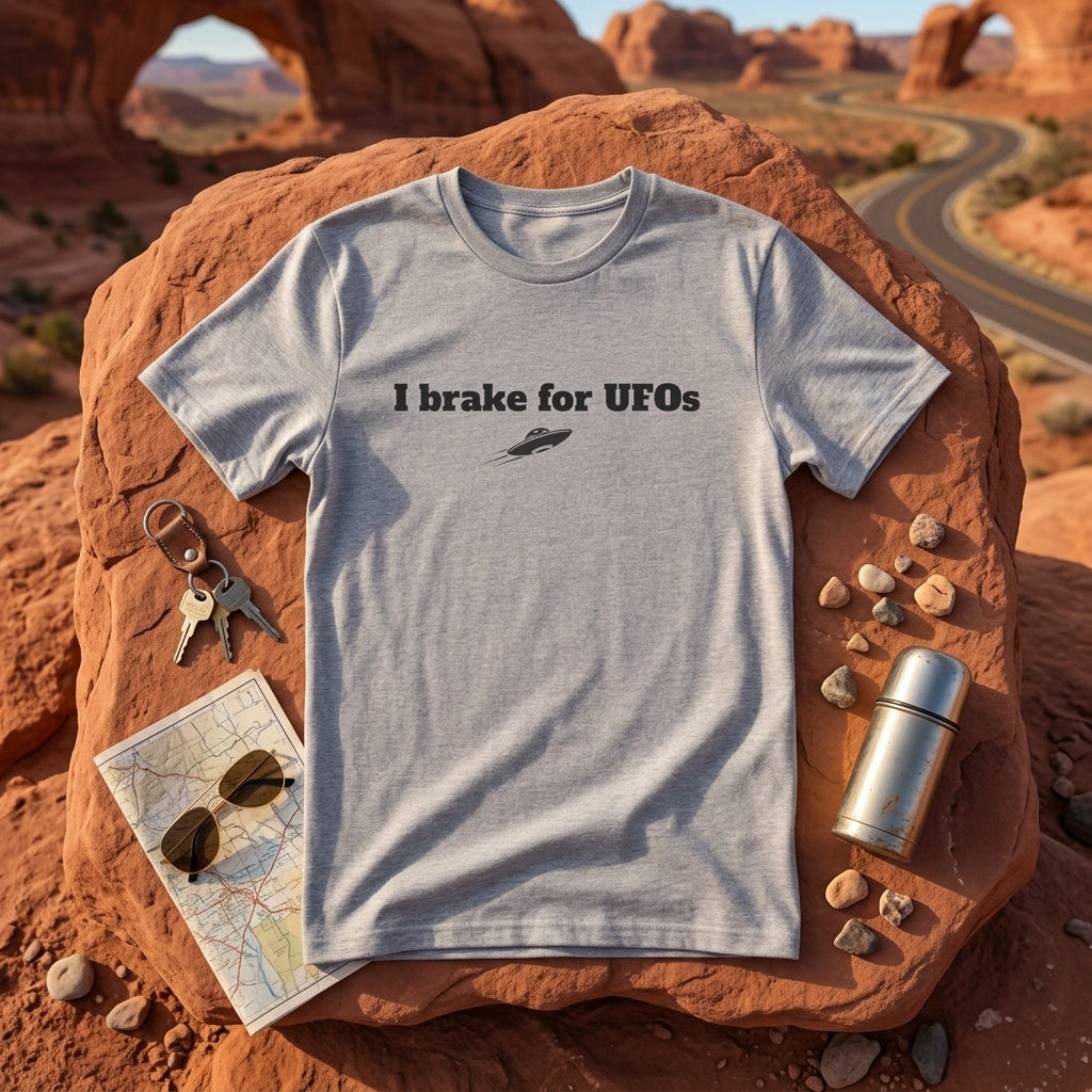 I Brake for UFOs T-Shirt