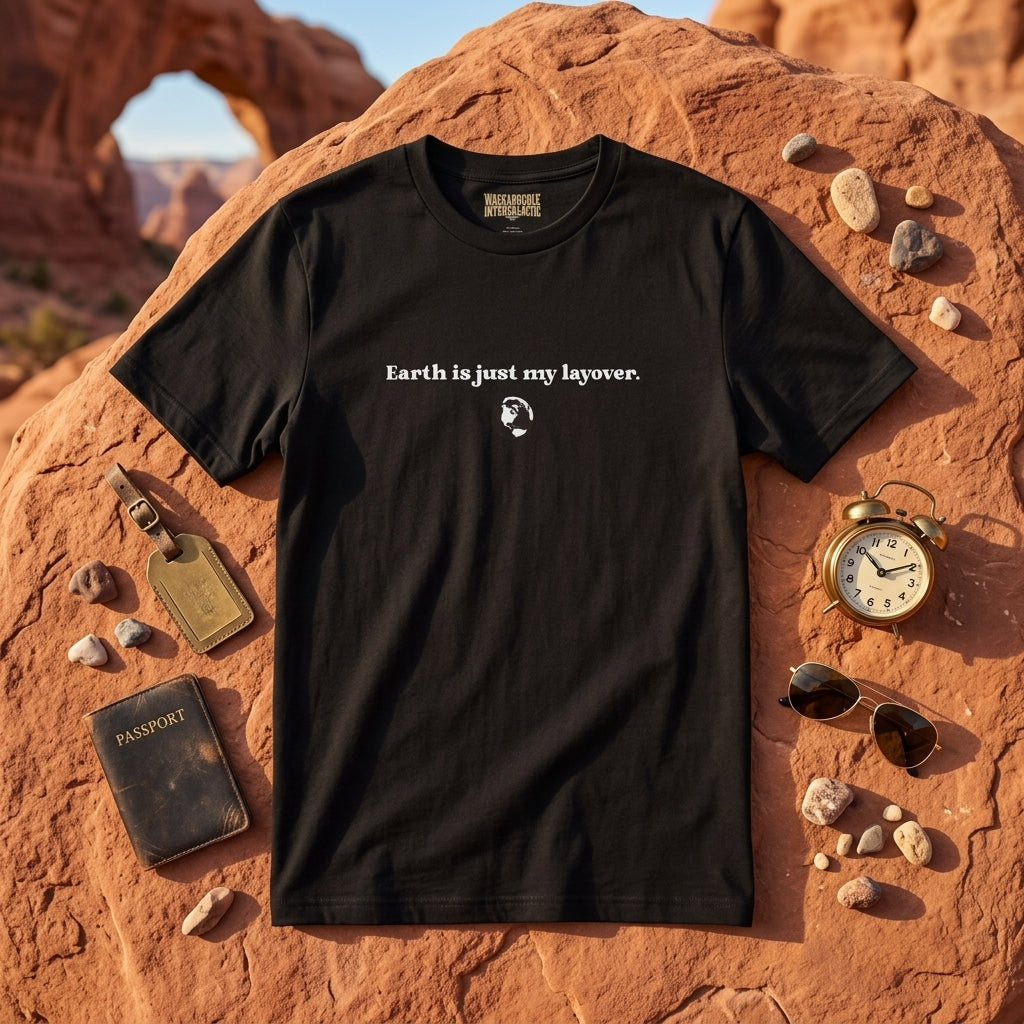 Earth Is Just My Layover T-Shirt