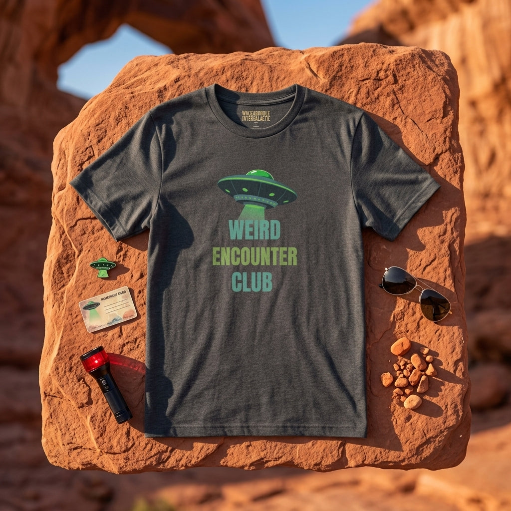 Weird Encounter Club UFO T-Shirt