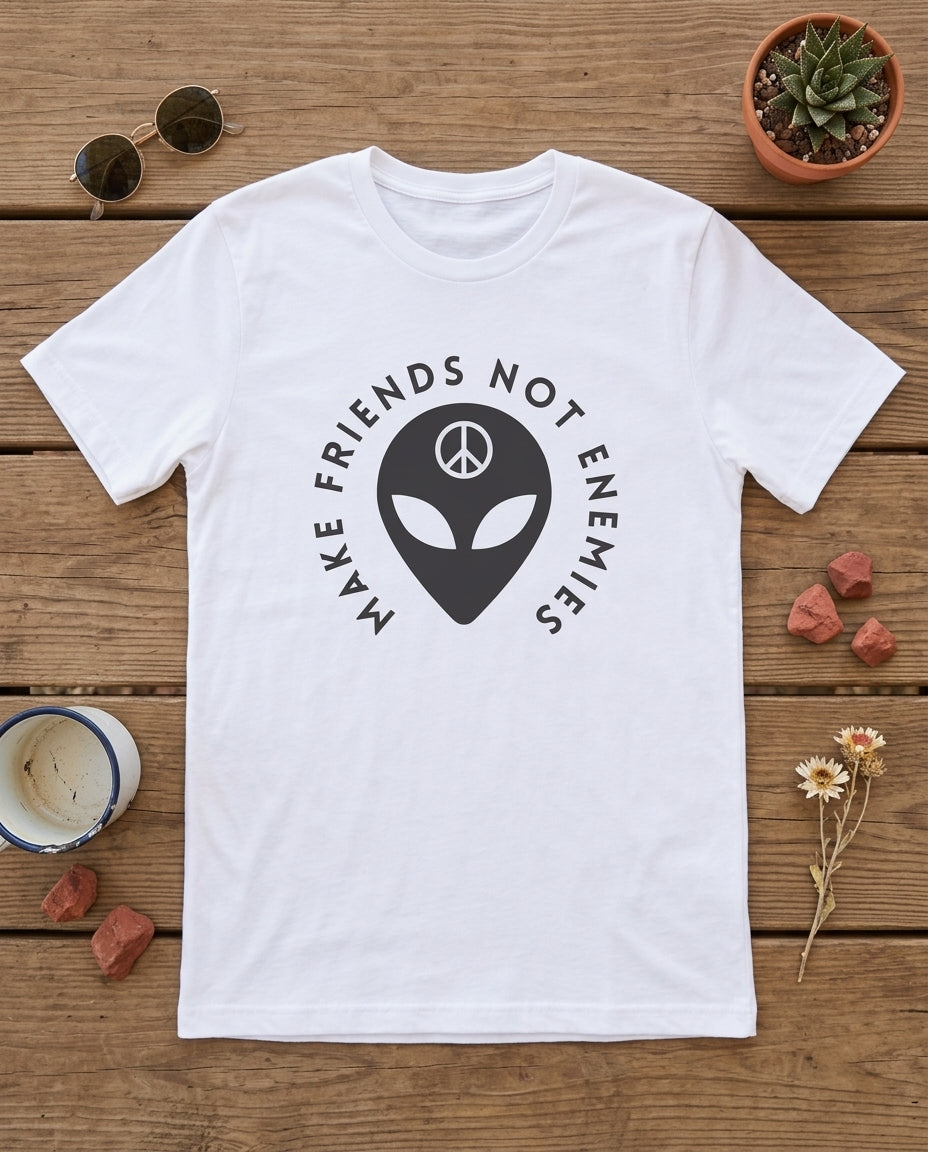 Make Friends Not Enemies T-Shirt
