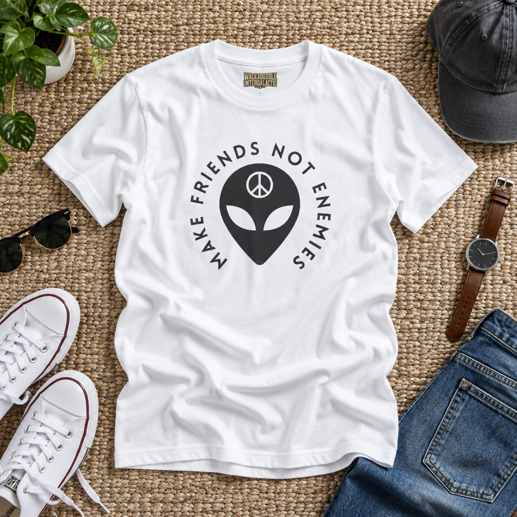 Make Friends Not Enemies T-Shirt
