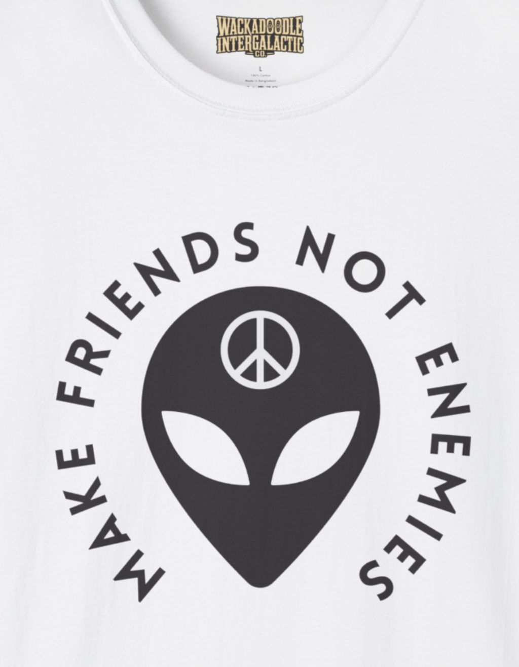 Make Friends Not Enemies T-Shirt