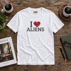 I Heart Aliens T-Shirt