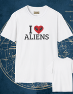 I Heart Aliens T-Shirt
