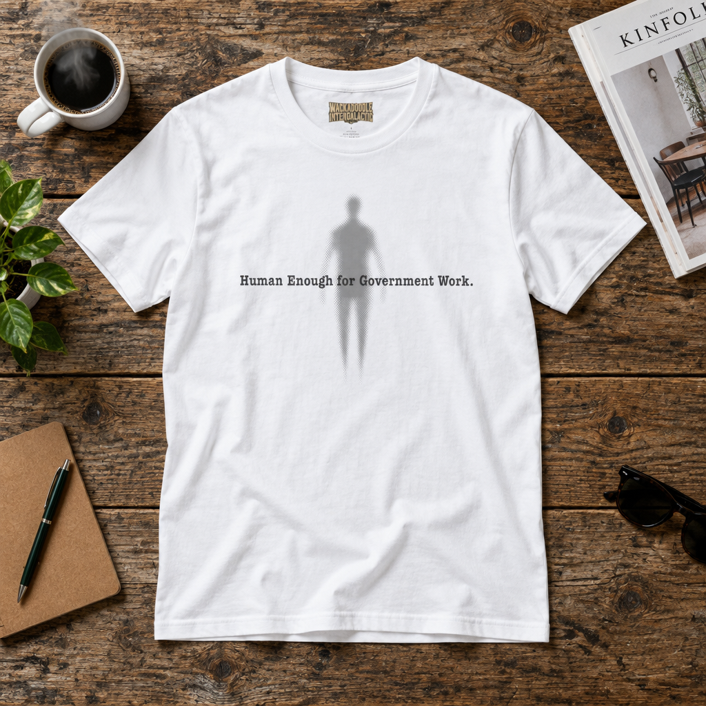 Human Enough for Government Work T-Shirt