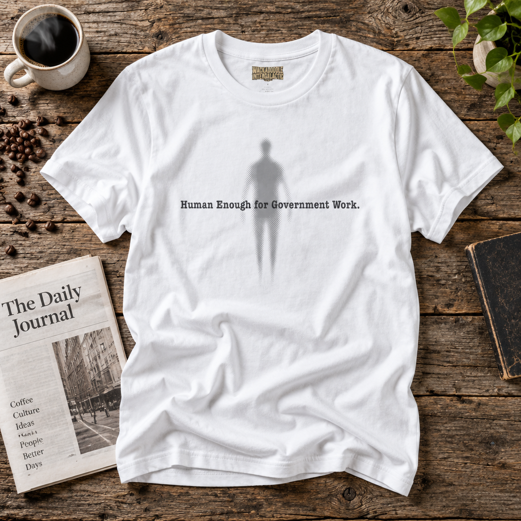 Human Enough for Government Work T-Shirt