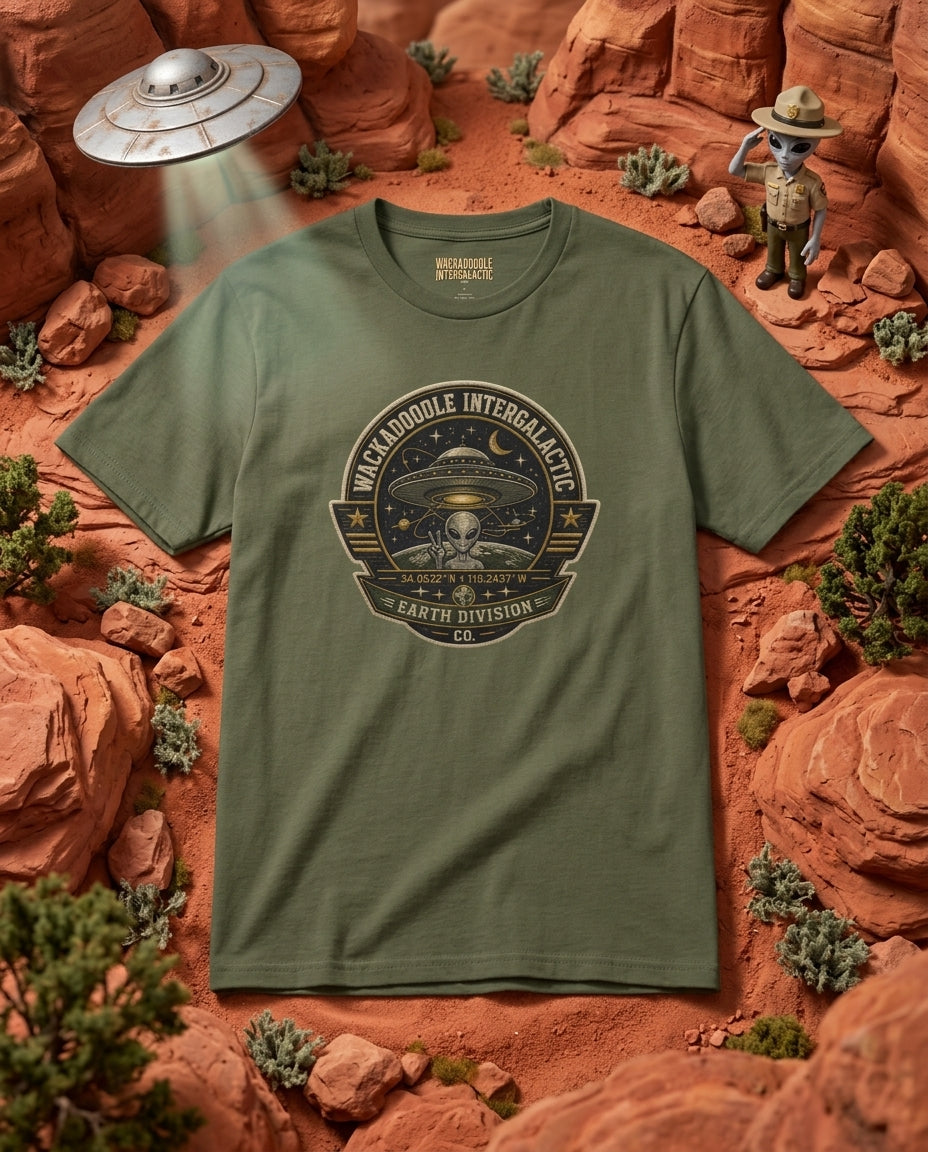 Alien Badge T-Shirt