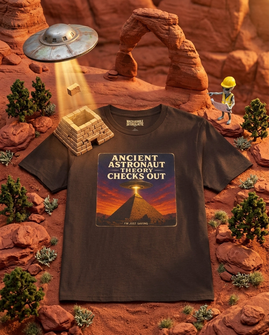Ancient Astronaut Theory Checks Out T-Shirt