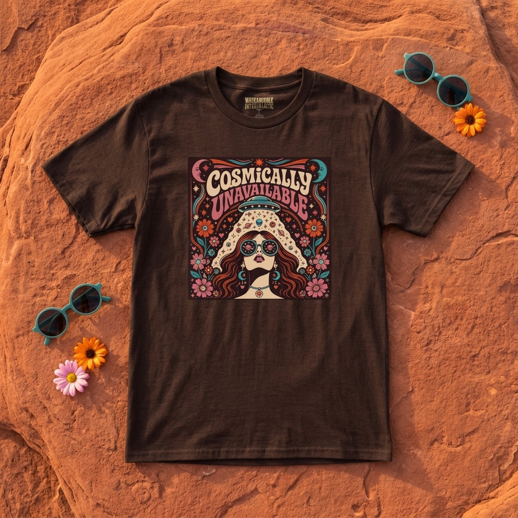 Cosmically Unavailable UFO Alien T-Shirt