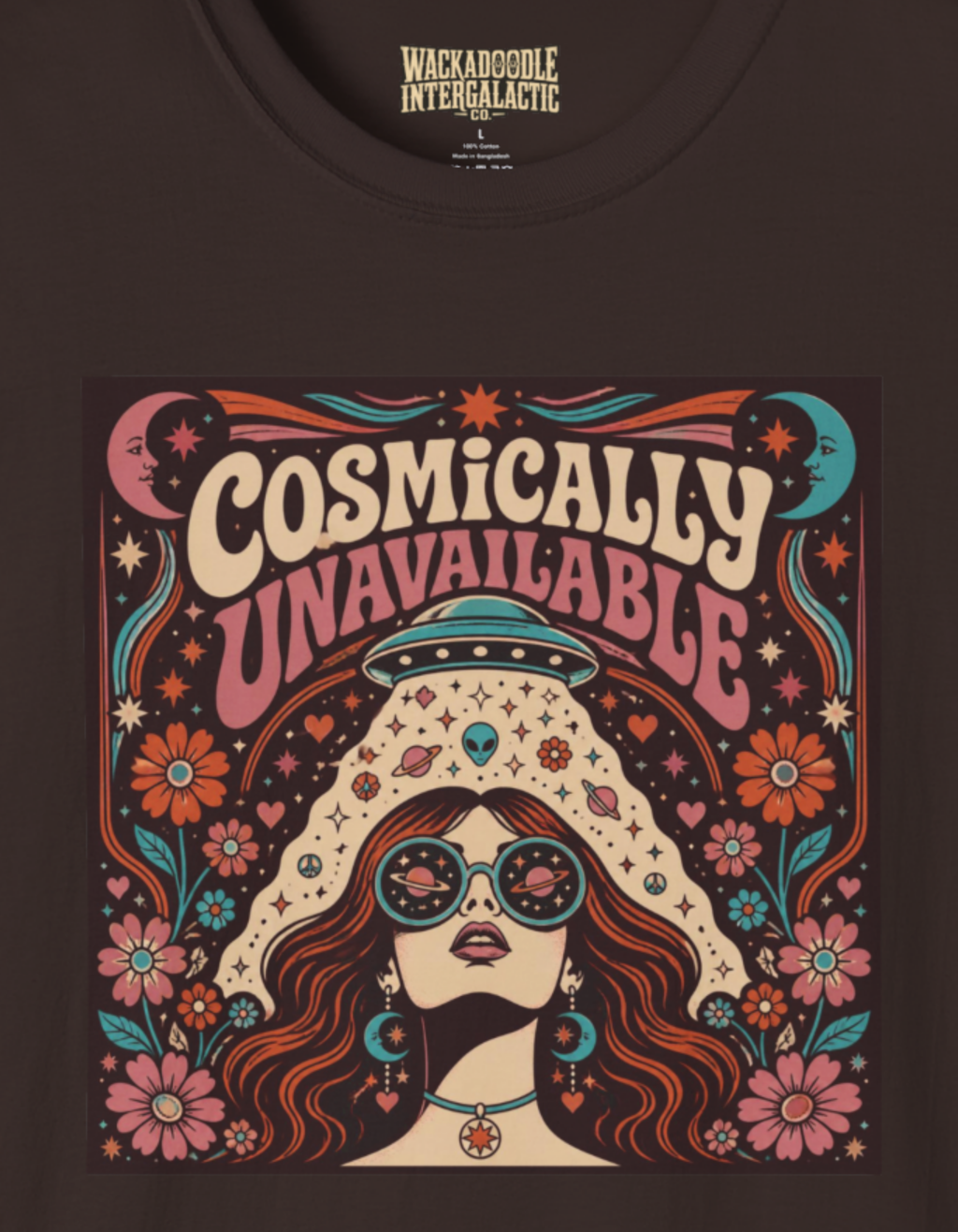 Cosmically Unavailable UFO Alien T-Shirt
