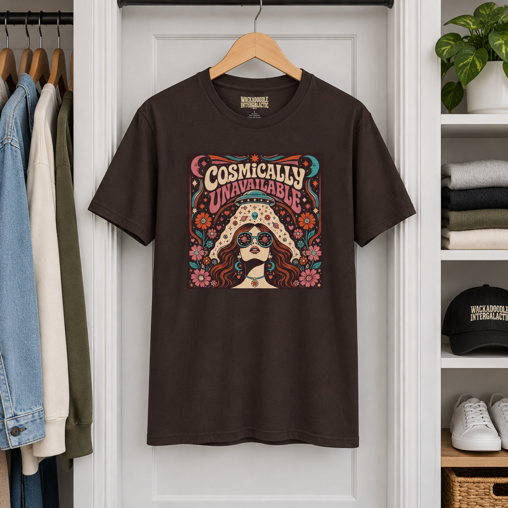 Cosmically Unavailable UFO Alien T-Shirt