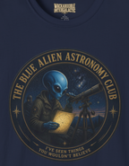 The Blue Alien Astronomy Club T-Shirt