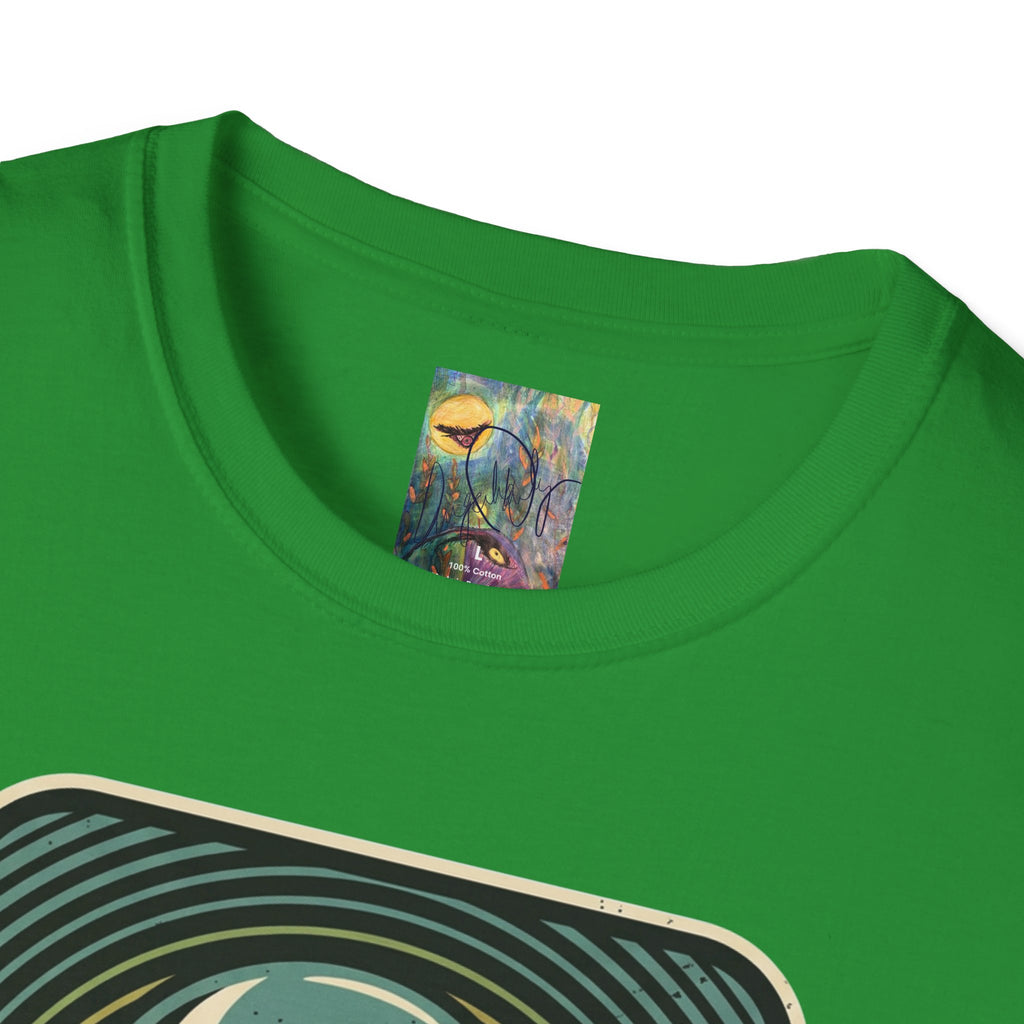 Alien Abduction T-Shirt — 'Help Me' Retro UFO Graphic Tee
