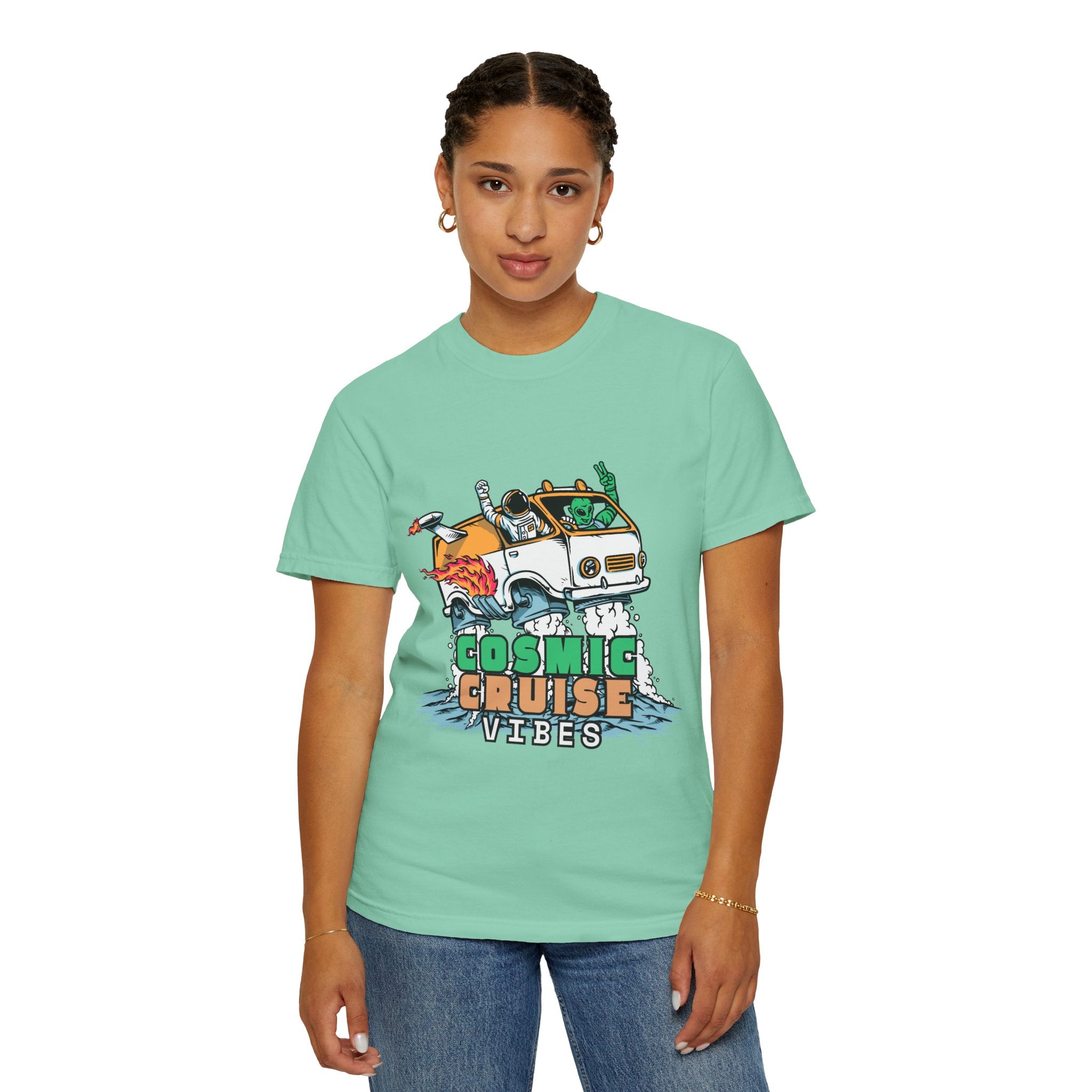 T-Shirt — Cosmic Cruise Vibes Graphic Tee