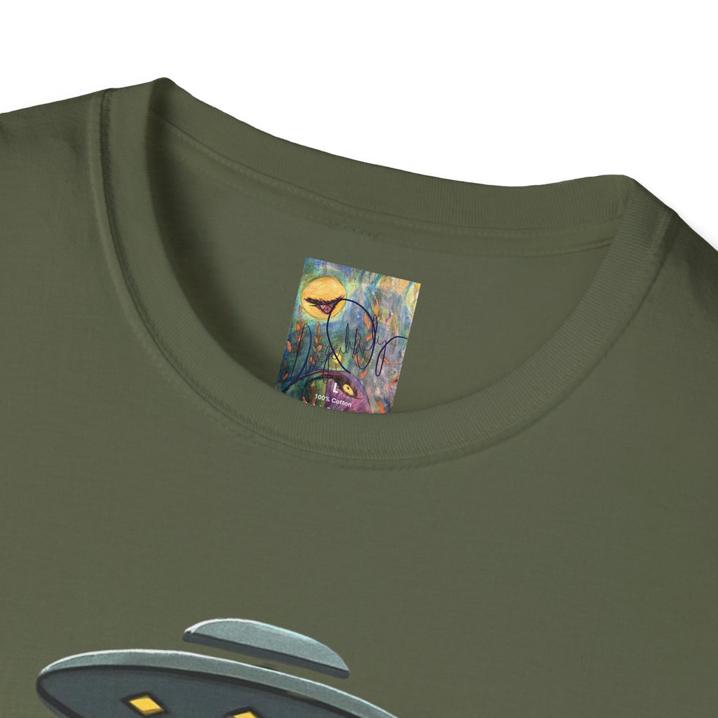 Alien UFO T-Shirt — Retro Japanese 宇宙人 Graphic Tee