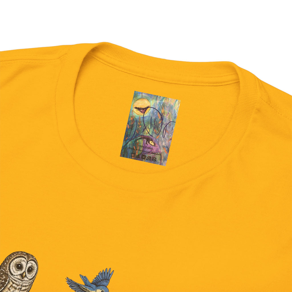 Alien Forest Friends T‑Shirt — Cute Alien & Woodland Animals Graphic Tee