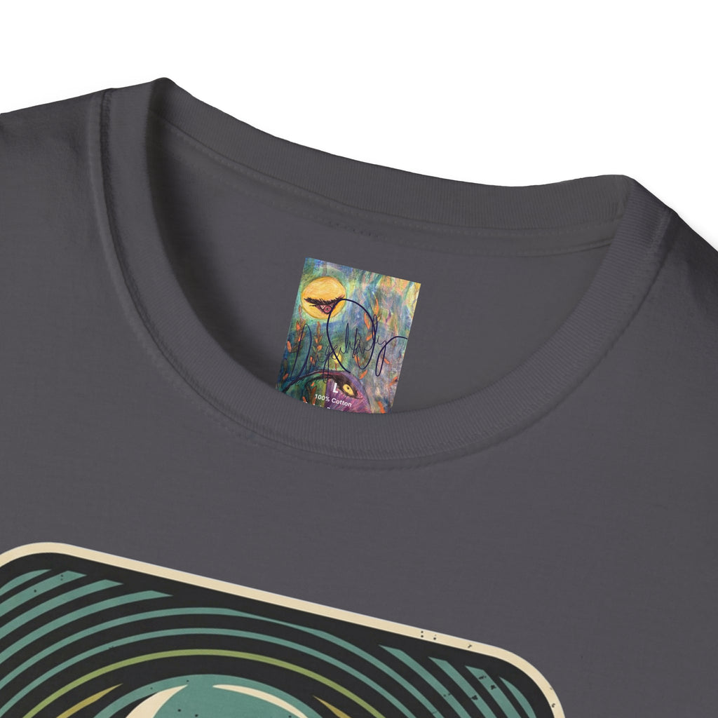 Alien Abduction T-Shirt — 'Help Me' Retro UFO Graphic Tee