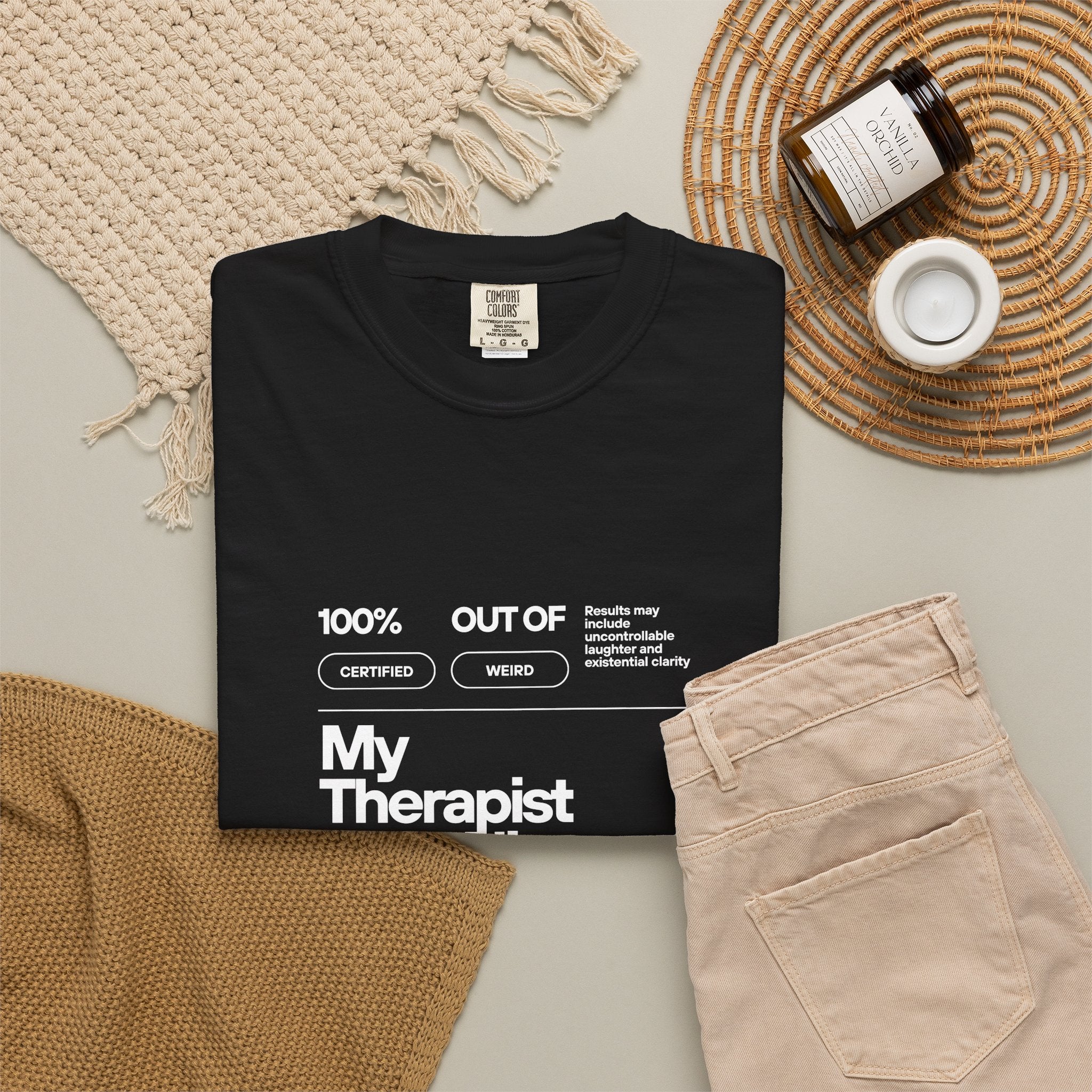 My Therapist Is an Alien Graphic T-Shirt – Funny Alien Therapy Tee
