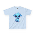 Kids Tee — Cute Blue Alien Puppy Graphic Shirt for Children