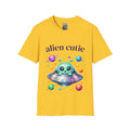 Alien Cutie T-Shirt — Cute Cartoon UFO & Planets Graphic Tee