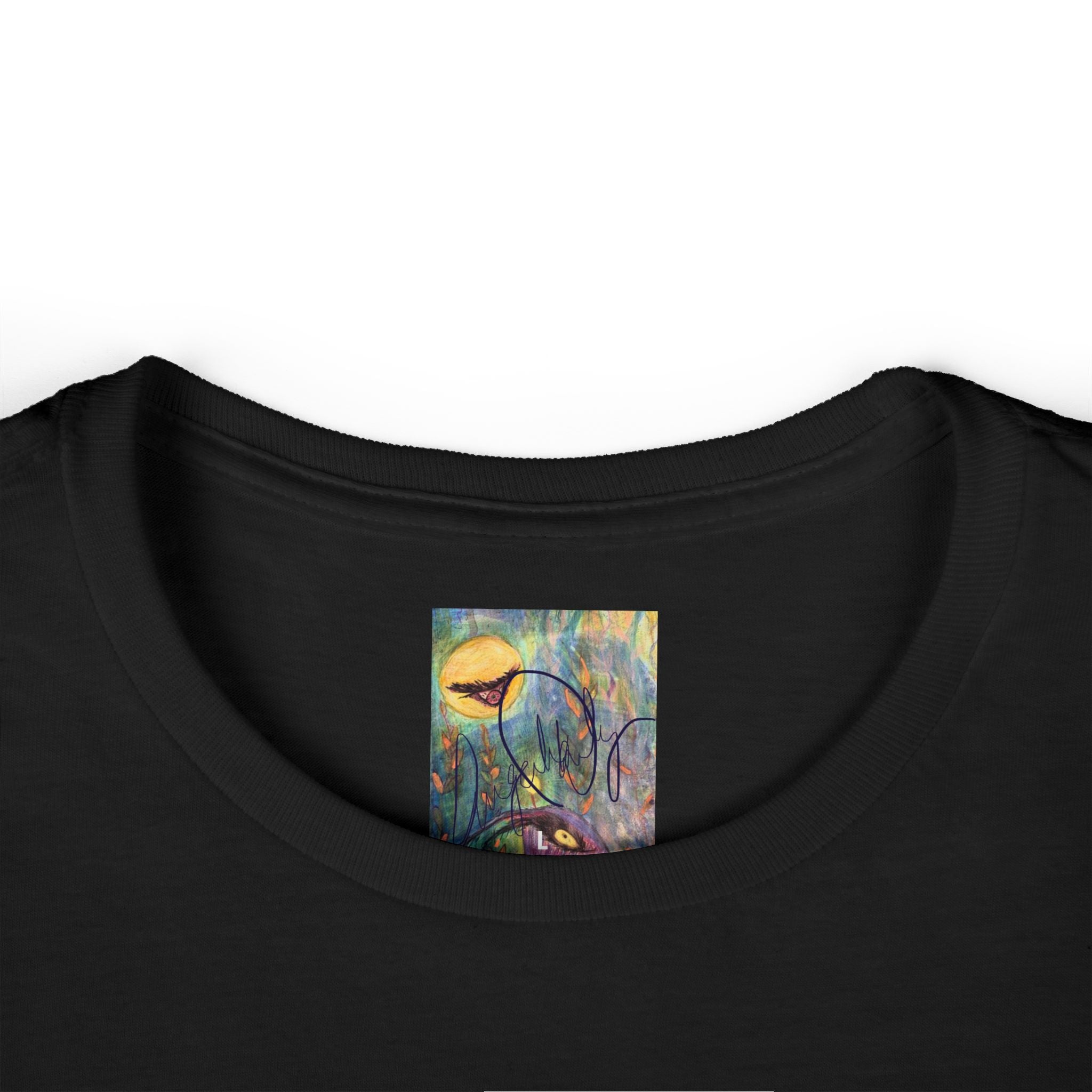 Awaken  Alien Forest Goddess Tee — Women's Nature Spiritual T‑Shirt