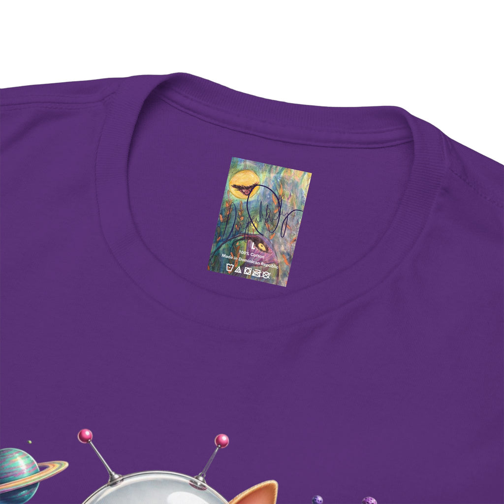 Space Chihuahua Tee – "Bark Matter" Cute Astronaut Dog Graphic Shirt