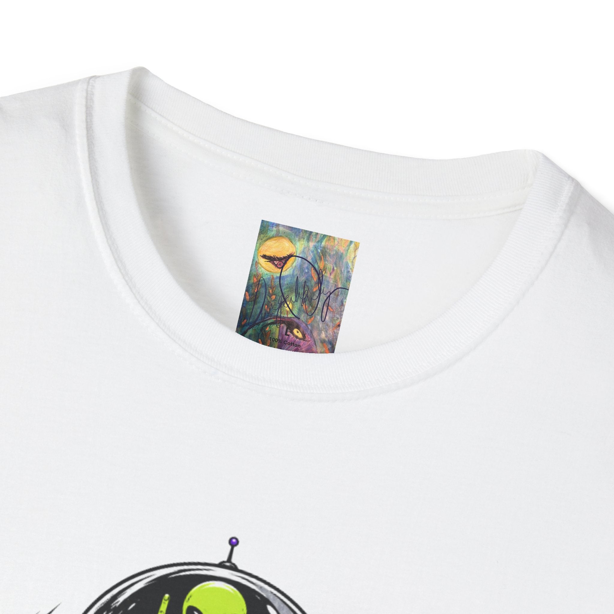 "I do what I want" T-Shirt — Alien UFO Abduction Cow Graphic Tee