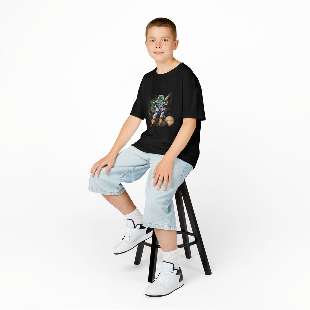 Kids Astronaut Rocket T‑Shirt — Space Explorer Graphic Tee