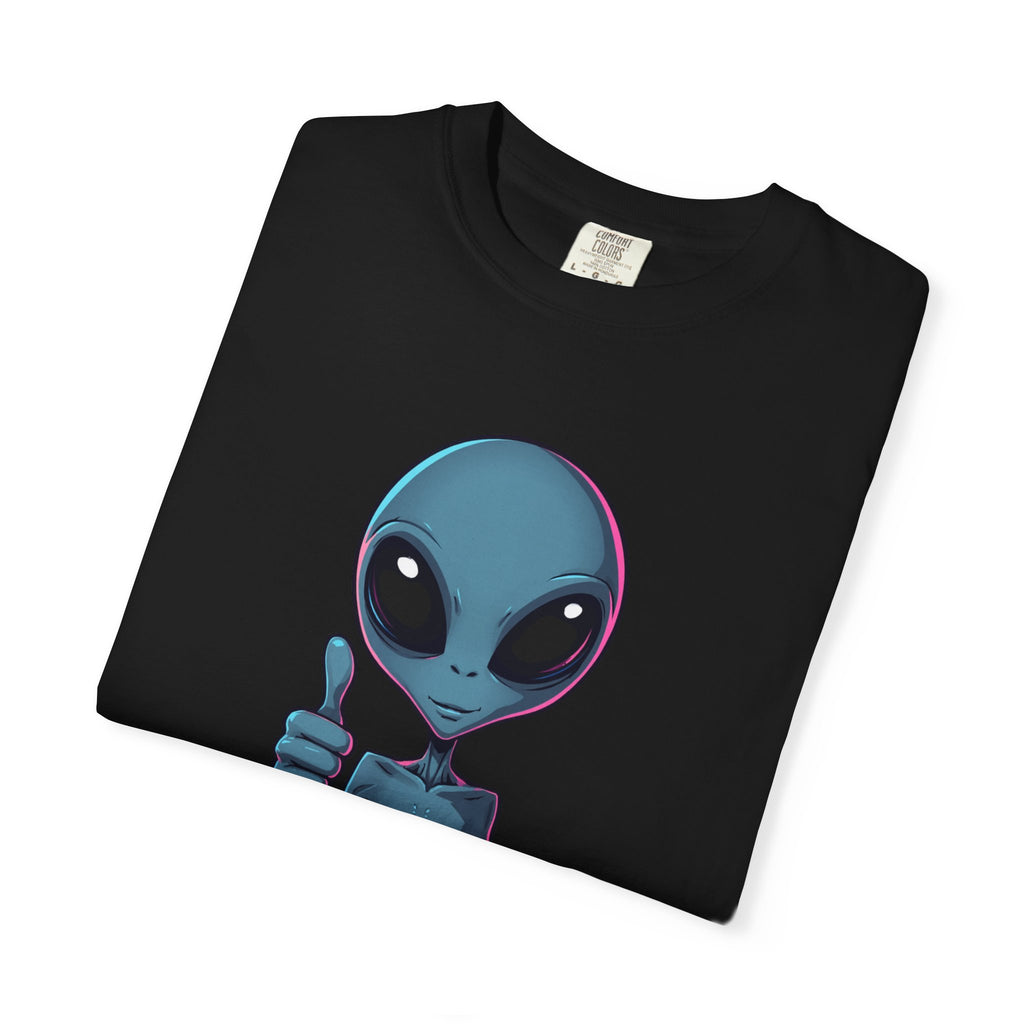 Alien Thumbs Up T‑Shirt — "Would Probe Again" 5-Star Funny UFO Tee