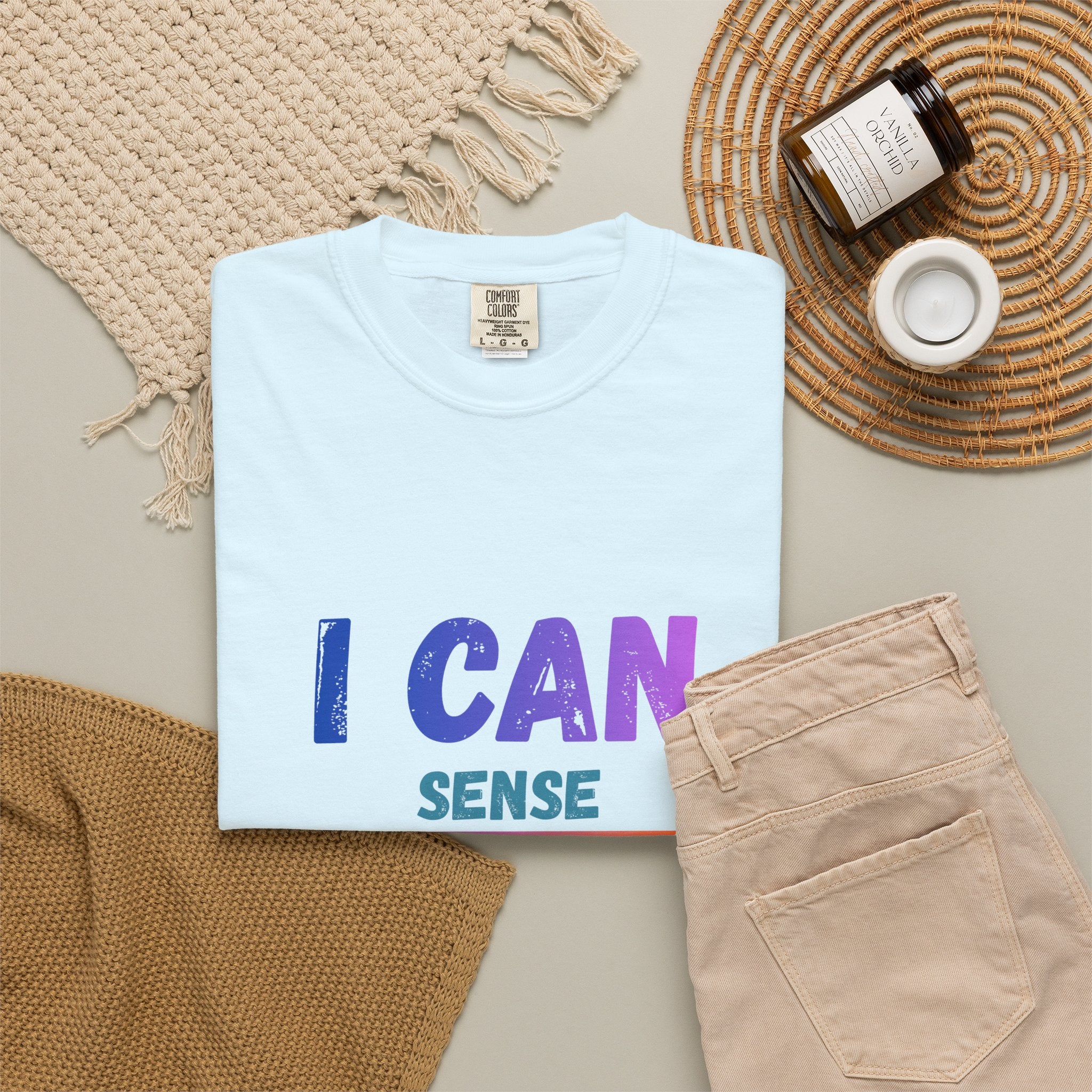 I Can Sense The Presence of Aliens T-Shirt — Funny UFO Alien Graphic Tee
