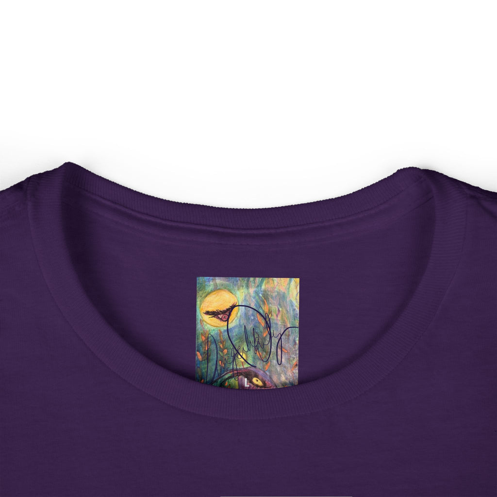 Alien Goddess Tee "They Remember What We Forget"— Women's Sci‑Fi Art Shirt