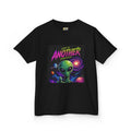 Lost in another Dimension Kids Tee – Colorful Peace Sign Alien Graphic (Cute Space UFO Shirt)