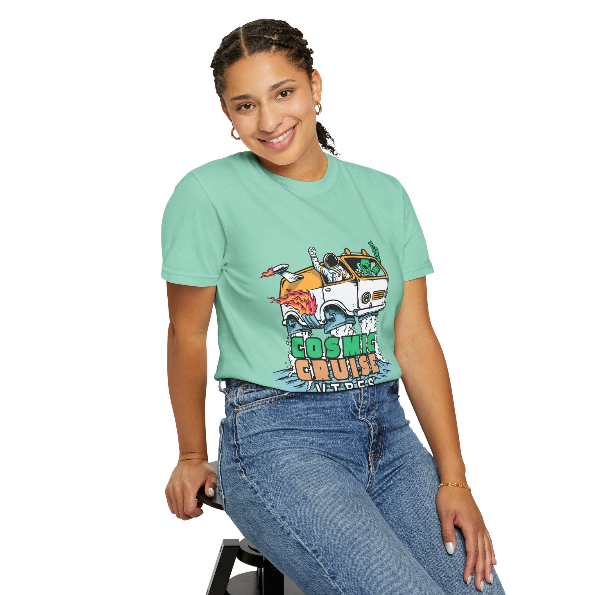 T-Shirt — Cosmic Cruise Vibes Graphic Tee