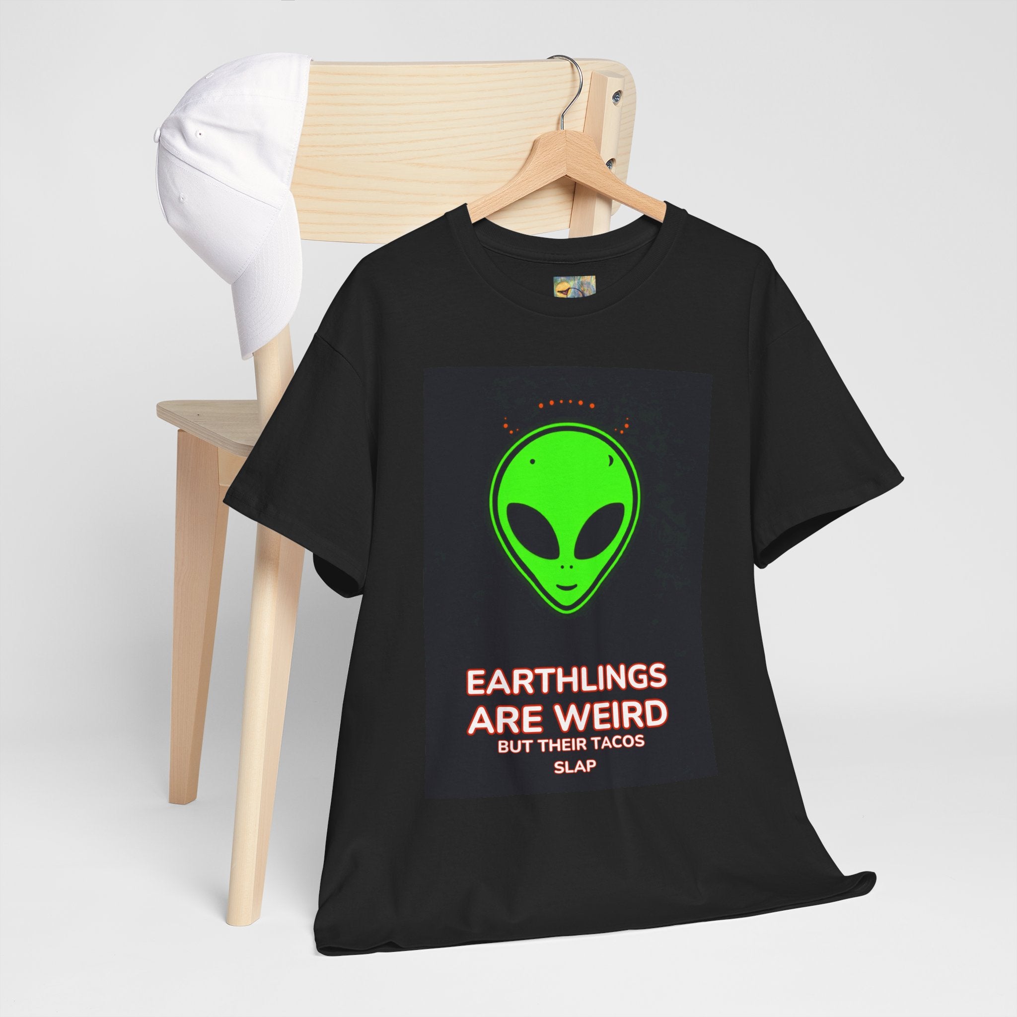 Alien tacos tee color option