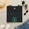 Introvert from another planet unisex softstyle t-shirt black front