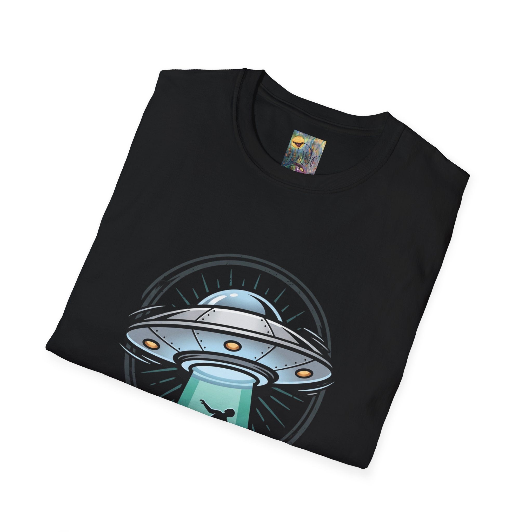 Alien Abduction T-Shirt — "Low Key Wanted This" UFO Graphic Tee